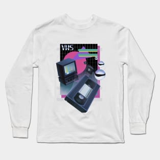 VHS Shop Long Sleeve T-Shirt